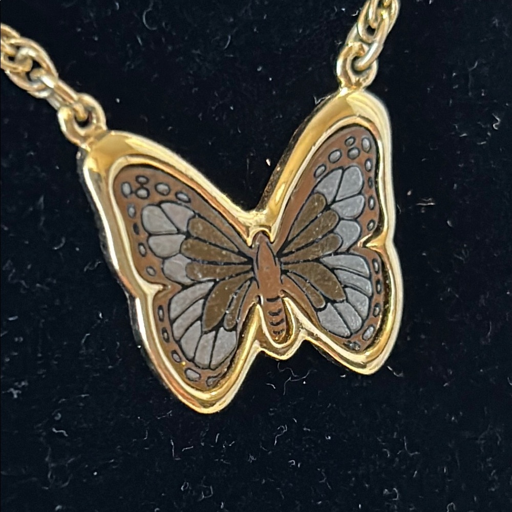 Trifari Butterfly Necklace